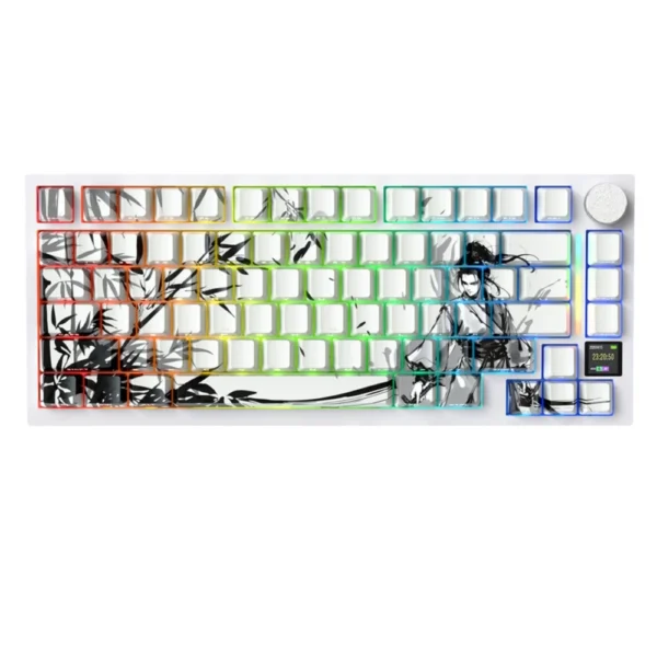 ATTACK SHARK X820Ultra Tri-mode Gasket Mechanical Keyboard - Dark Warrior