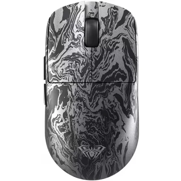 AULA X9MAX Wireless Gaming Mouse, Tri-Mode, PAW3395 Sensor, 26,000 DPI, Dual 8K Polling, Realtek Esports Controller, Omron 100M Switches, Nano UV Matte Coating - Black Fluid Texture