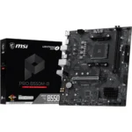 MSI PRO B550M-B AM4 DDR4 Motherboard, mATX - Supports AMD Ryzen 5000/4000/3000 Processors