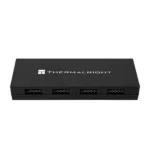 Thermalright Internal USB 2.0 Hub X5, 5-Port USB 2.0 9-Pin Hub, SATA Powered, Magnetic Mount, Internal Motherboard USB Expansion - Black - Image 3