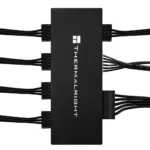 Thermalright Internal USB 2.0 Hub X5, 5-Port USB 2.0 9-Pin Hub, SATA Powered, Magnetic Mount, Internal Motherboard USB Expansion - Black - Image 4