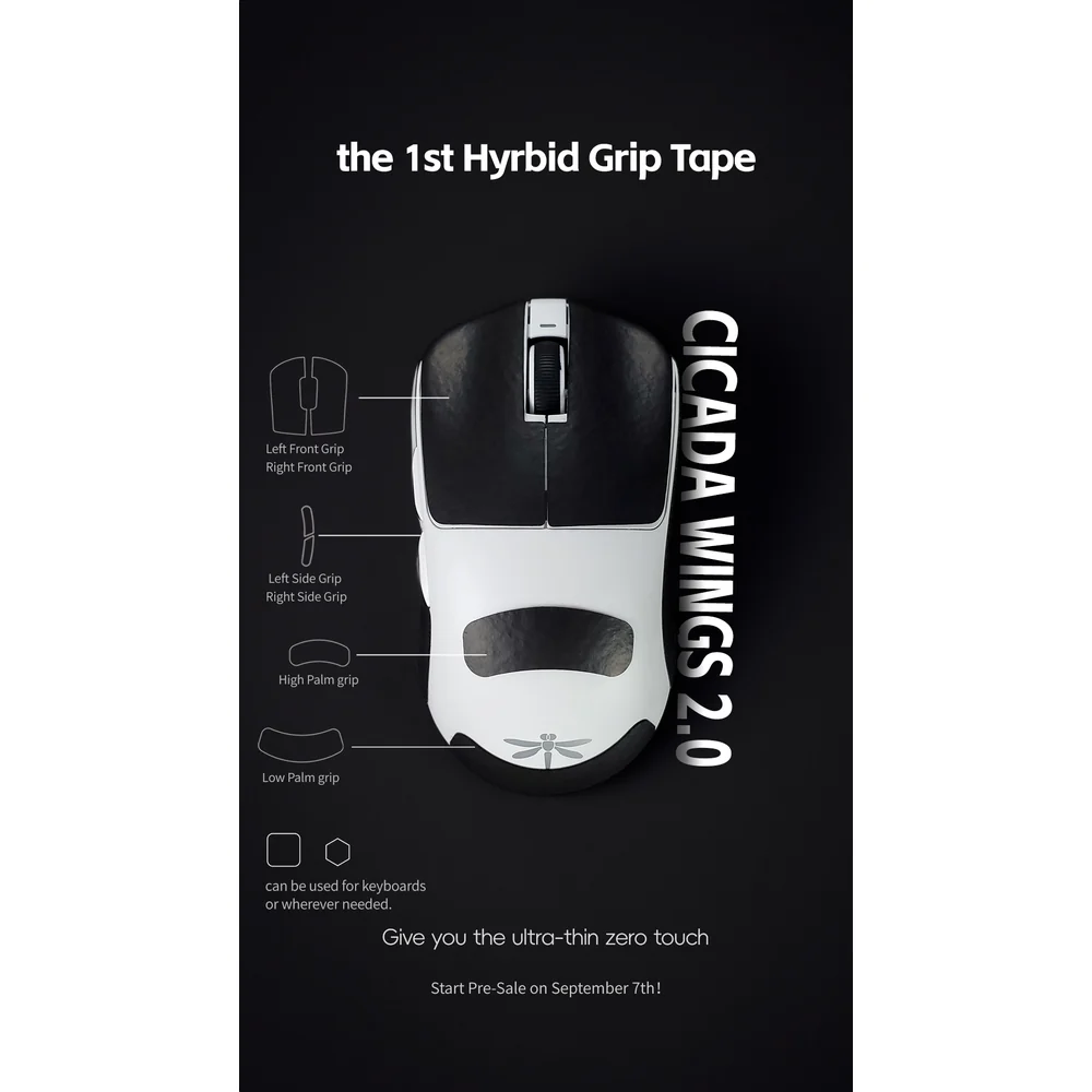 X-Raypad Cicada Wings V2 Slicks grip tape