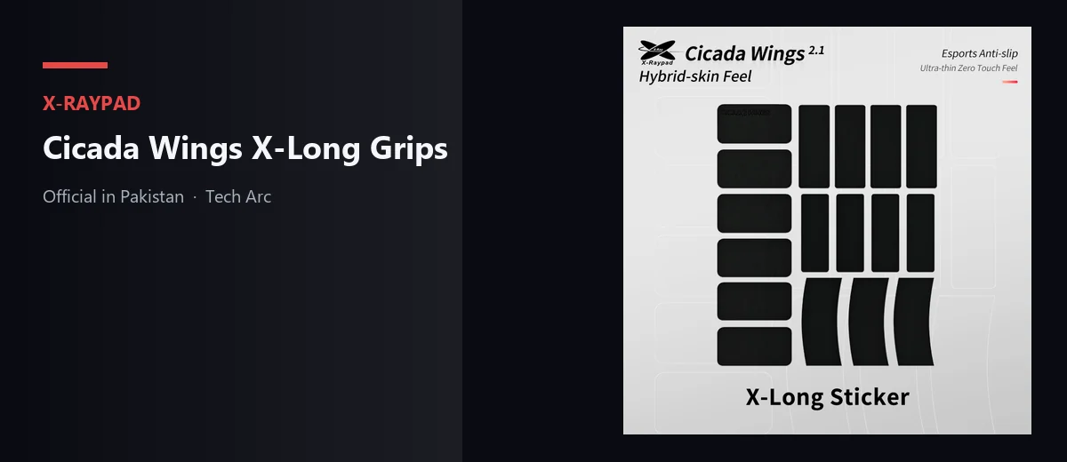 X-Raypad Cicada Wings X-Long grip tape