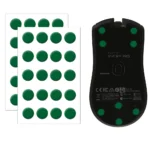 X-Raypad Jade Air Mouse Skates, 40x Universal Dots, Quiet PTFE Speed - Image 1