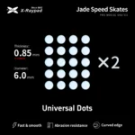 X-Raypad Jade Mouse Skates, 40x Universal PTFE Speed Dots - Image 2