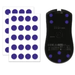 X-Raypad Obsidian Air Mouse Skates, 40x Universal Dots, Quiet Hardened PTFE - Image 1