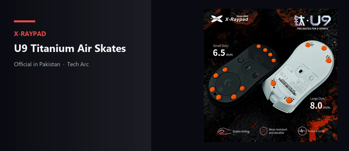 X-Raypad U9 Titanium Air skates