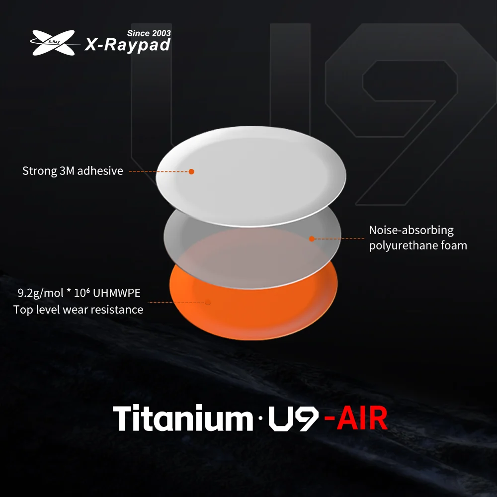 X-Raypad U9 Titanium Air skates