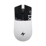 ATK Blazing Sky X1 V2 Air+ Wireless Gaming Mouse, 48g, PAW3955 Master, 8K Polling, 50,000 DPI, Swiftlight Switches, Wired/2.4GHz - Shadow White