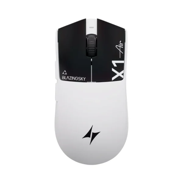 ATK Blazing Sky X1 V2 Air+ Wireless Gaming Mouse, 48g, PAW3955 Master, 8K Polling, 50,000 DPI, Swiftlight Switches, Wired/2.4GHz - Shadow White