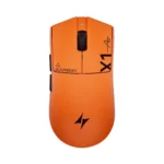 ATK Blazing Sky X1 V2 Air+ Wireless Gaming Mouse, 48g, PAW3955 Master, 8K Polling, 50,000 DPI, Swiftlight Switches, Wired/2.4GHz - Sunset Orange