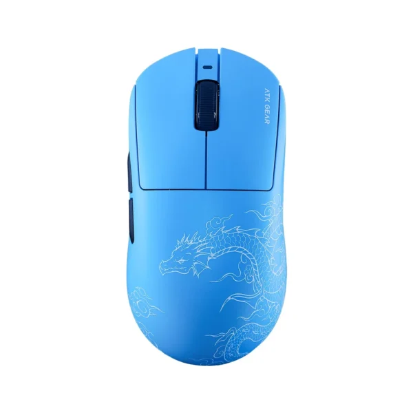 ATK Dragonfly A9 Air+ Wireless Gaming Mouse, 47g, PAW3955 Master, 8K Polling, 50,000 DPI, Swiftlight Switches, Wired/2.4GHz - Leviatan