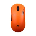 ATK Dragonfly A9 Air+ Wireless Gaming Mouse, 47g, PAW3955 Master, 8K Polling, 50,000 DPI, Swiftlight Switches, Wired/2.4GHz - Sunset Orange