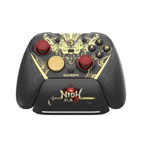 GameSir G7 Pro 8K PC Wireless Esports Controller for PC, 8000Hz Polling, TMR Sticks Gen-2, Hall Effect Triggers, Charging Dock - Nioh 3 Edition