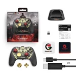 GameSir G7 Pro 8K PC Wireless Esports Controller for PC, 8000Hz Polling, TMR Sticks Gen-2, Hall Effect Triggers, Charging Dock - Nioh 3 Edition - Image 4