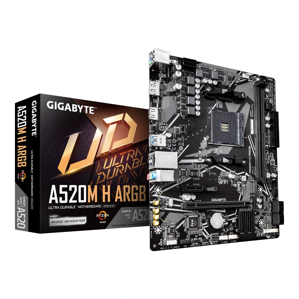 GIGABYTE A520M H ARGB Motherboard Price in Pakistan