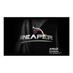 PowerColor Reaper AMD Radeon RX 9060 XT 16GB GDDR6 Graphics Card, Dual Fan - Black, RX9060XT 16G-A