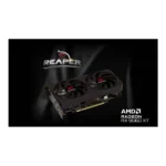 PowerColor Reaper AMD Radeon RX 9060 XT 16GB GDDR6 Graphics Card, Dual Fan - Black, RX9060XT 16G-A