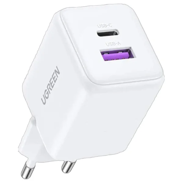 UGREEN 65015 X516 30W 2-Port GaN Charger Price in Pakistan