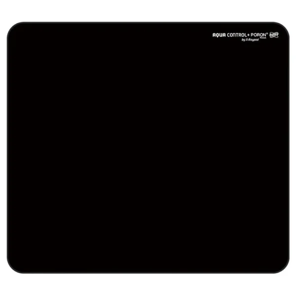 X-Raypad Aqua Control+ PORON Soft Black Gaming Mouse Pad – 450×400mm