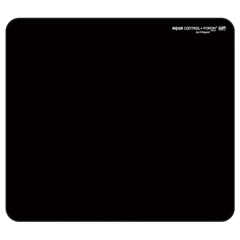 X-Raypad Aqua Control+ PORON Soft Black Gaming Mouse Pad – 450×400mm